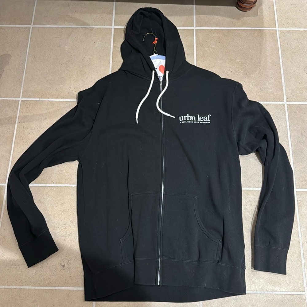 Black Zip-up hoodie